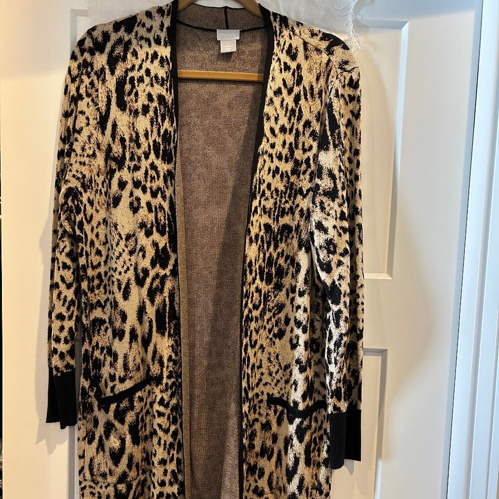 CHICO, SWEATER DUSTER SIZE MED TO LG